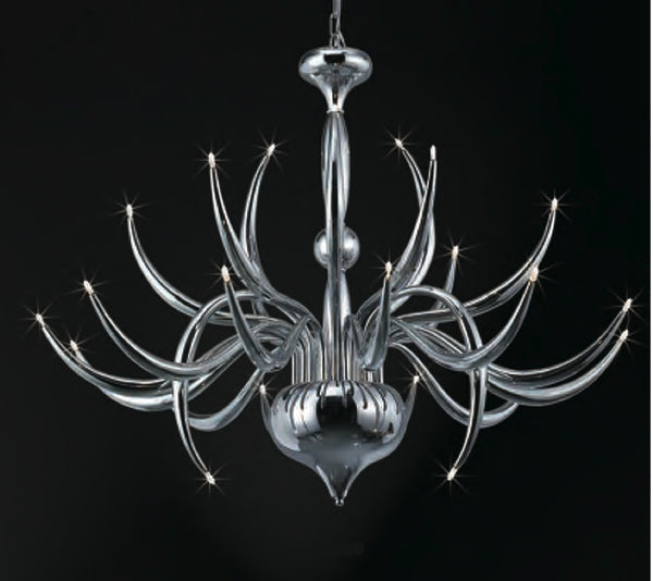 Gabor Black Shaded Crystal Table Lamp