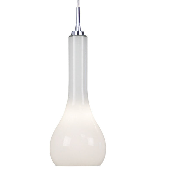 Corsett Brushed Steel Pendant Light