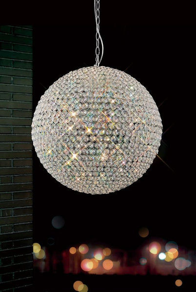 Rad Brushed Steel Pendant Light