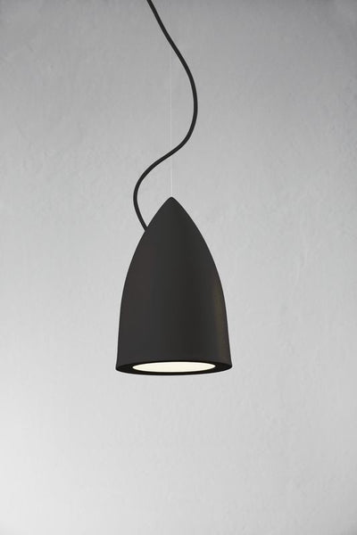 Enigma Metal Pendant Light in Black (2 Sizes)