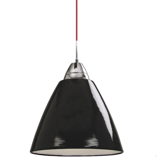 Viva Silicone Pendant Light in Red