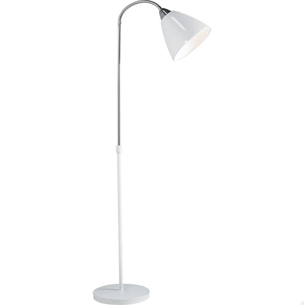 Max White modern Floor Lamp