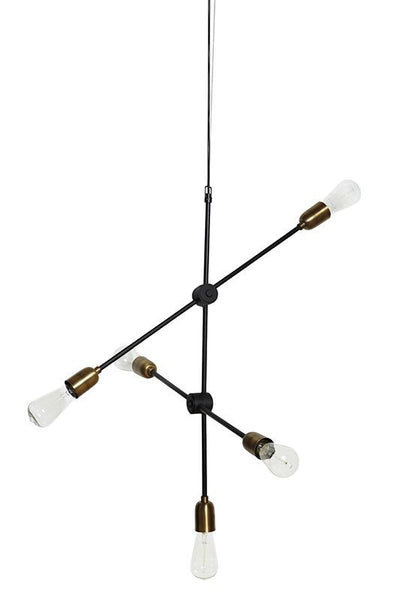 Oxford Industrial 5 Arm Pendant Light