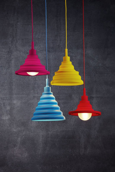 Viva Silicone Pendant Light (4 Colours)
