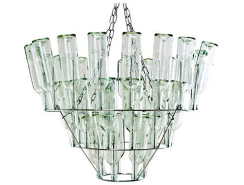 Medusa Hand Blown Glass Chandelier (8 arm)